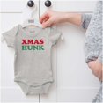 thumbnail image 5 of Funny Christmas Hunk Santa Claus Bodysuit Jumper Boys Infant Baby Brisco Brands 12M, 5 of 6