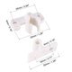 thumbnail image 2 of Captura de fricción de plástico para puertas de muebles Unique Bargains, no ajustable, plástico ABS blanco, 5 piezas, 2 of 4
