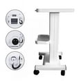 thumbnail image 2 of ToppiJoy Beauty Salon Trolley Cart with Built-In Sockets, Heavy Duty Iron Cart for Salons, Spas & Makeup Studios, 2 of 11