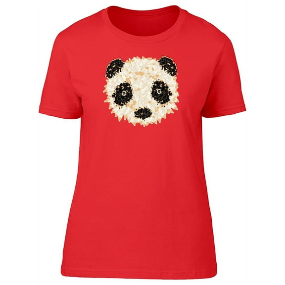 Panda Made Of Pens T-Shirt Women -Image by Shutterstock, Female Medium