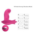 thumbnail image 2 of MLSICE 10 Vibration Modes Wearable Vibrator, Soft Silicone Usb Recharge Wearable Vibrator For Women - Red, 2 of 6