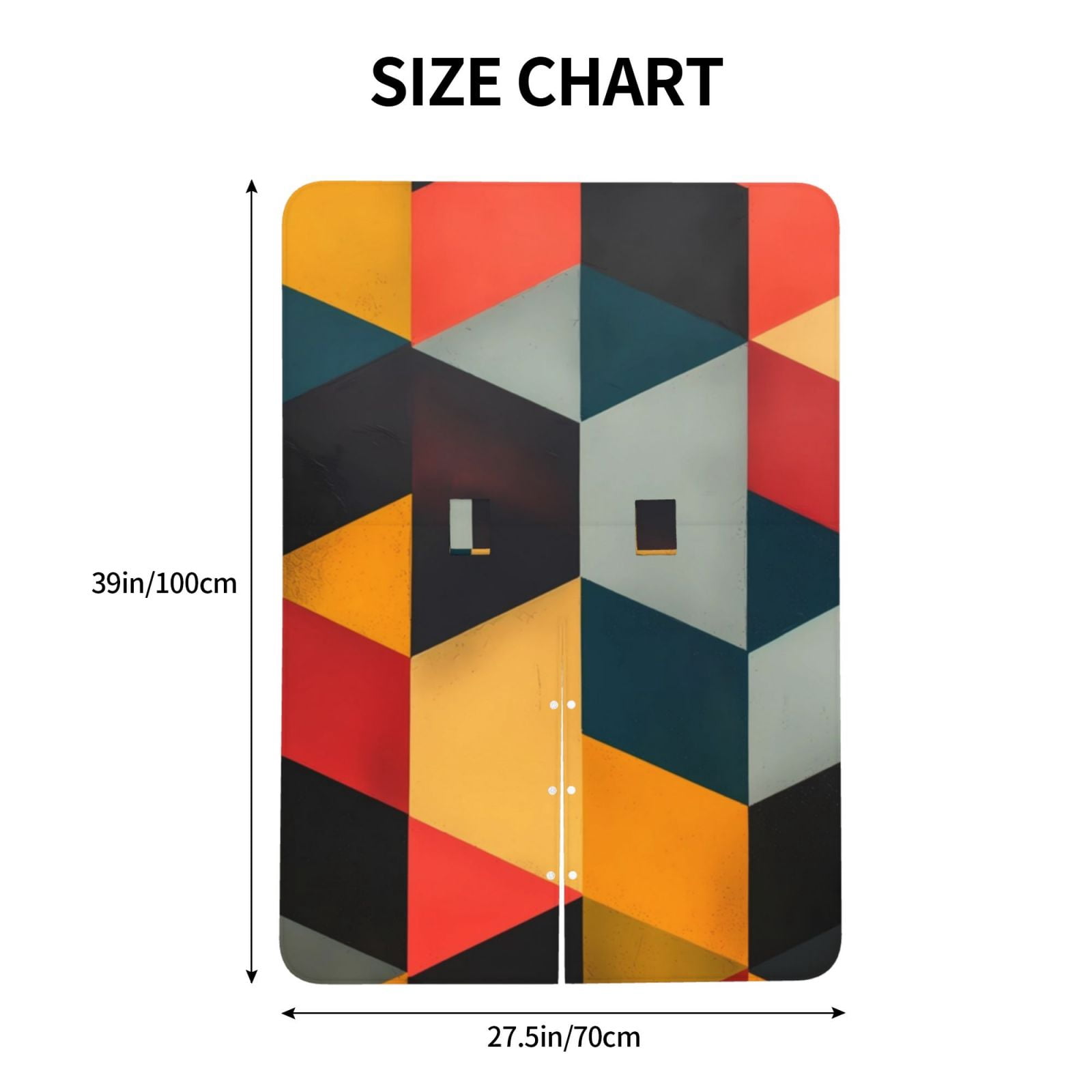 Car Seat Cover Baby - Geometric Cube Pattern Art Breathable Infant Car Seat Cover for Baby Carseat, Lightweight Comfort Baby Essentials Must Haves Newborn Stuff for Girl Boy