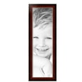 thumbnail image 2 of ArtToFrames 9" x 30" Matte Mahogany with Gold Accent Diploma Picture Frame, 9x30 inch Brown Wood Poster Frame (WOM-5109), 2 Pack, 2 of 6