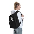 thumbnail image 5 of Tampa_Bay Rays Backpack, Lightweight Casual School Backpacks Bags For Men Women Book Travel Hiking Camping Work, 16.5 Inch, 5 of 6