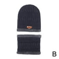 thumbnail image 3 of Winter Hat & Neck Warmer Set, Polyester Fiber, Fleece-Lined, High Elasticity, Warm & Fashionable, 3 of 7