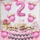 thumbnail image 5 of Otra decoración de jardín Decoraciones para fiestas de cumpleaños con temática de Minnie Globos de aluminio con cabeza de ratón Globos para la segunda niña Decoraciones para baby shower con temát, 5 of 5