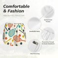 thumbnail image 4 of KLL Racket and Tennis Ball Pattern Shorts Women,Athletic Shorts High Waisted Running Shorts Pocket Sporty Short Gym Elastic Workout Shorts-Large, 4 of 7