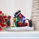 thumbnail image 5 of Casas de pueblo iluminadas con LED de Navidad con figuras iluminadas Decoración de pueblo de nieve d Abody Decoración navideña, 5 of 7