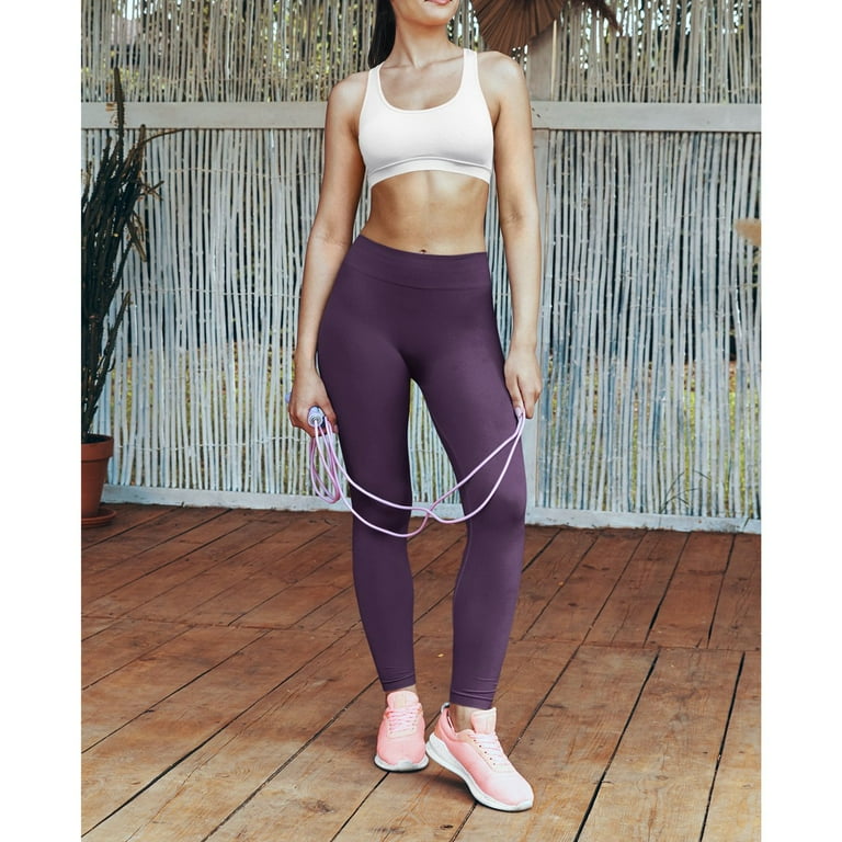 Fur lined top leggings walmart