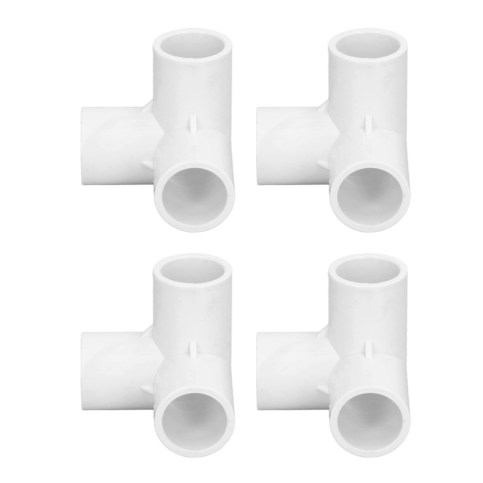 PVC Elbow Connector, 90 Degree Elbow 10PCS 3 Way Pipe Fittings 20mm ...