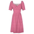 thumbnail image 4 of Bright Pink Cheetah Jungle Cat Sleeveless Dress dresses for women 2024 Woman clothing elegant dresses for women, 4 of 6