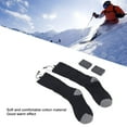 thumbnail image 3 of Calcetines Calefactables Eléctricos Para Hombres Y Mujeres, Recargables, Con Calefacción Por 2 Caras, Lavables, Portátiles Para Esquiar, Senderismo, Acampar, Tamaño Uniforme,, 3 of 7