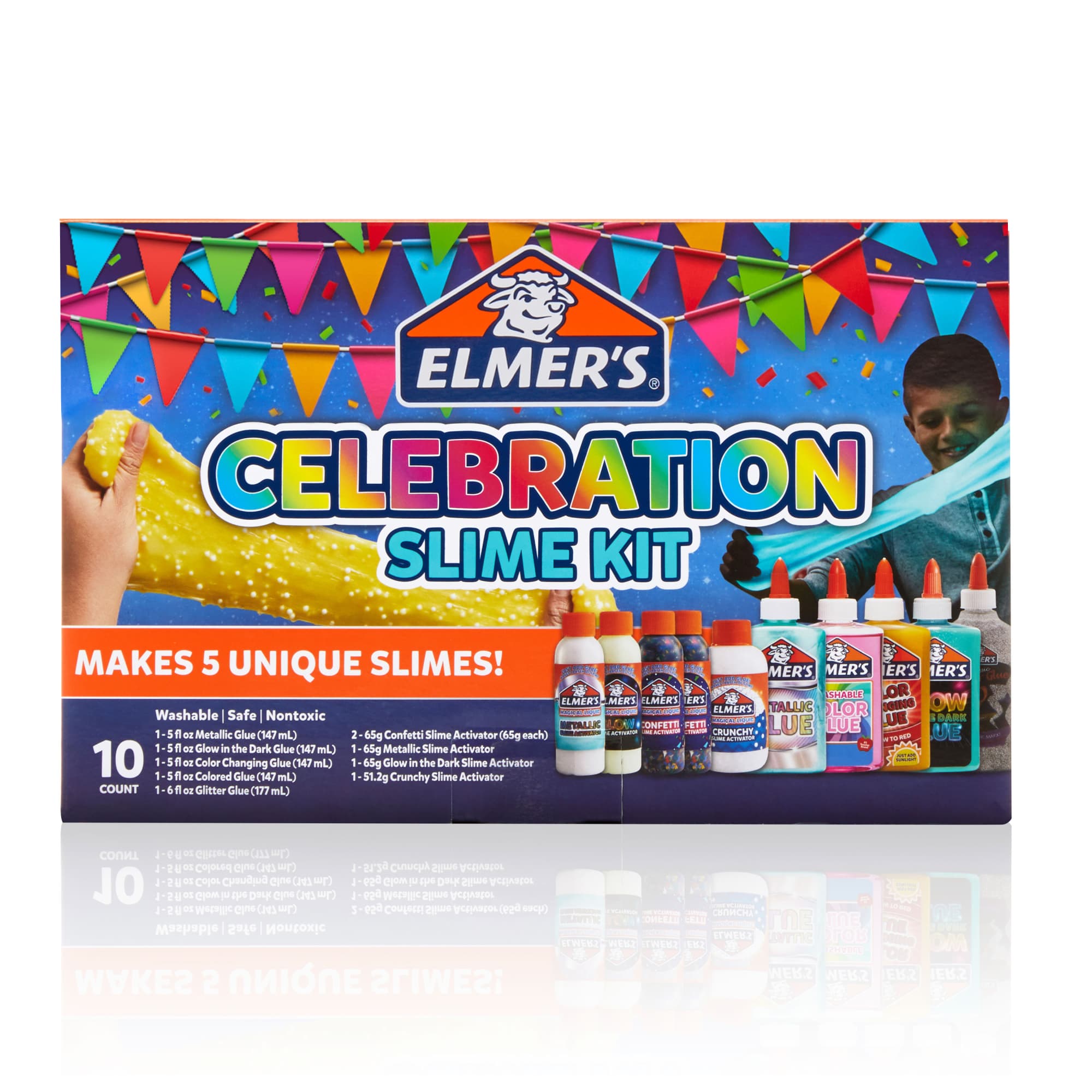 Elmer's Celebration Slime Kit, 10-Count photo 8