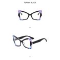 thumbnail image 2 of Blue Light Glasses for Women Anti Eyestrain Dry Eyes Computer Phone TV Eyewear,blackish purple, 2 of 13