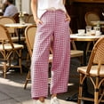 thumbnail image 6 of YuXingFu Womens Cargo Pants Women Petite Relaxed Harem - Back Pocket Streetwear Hot Pink L, 6 of 9
