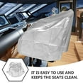 thumbnail image 3 of MLINS Waterproof Boat Seat Covers Polyester Captain Chair Seat Protection Covers Full Coverage Helm Chair Covers for Boat Bench Seats, 3 of 8