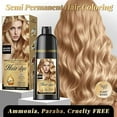 thumbnail image 3 of Hair Dye Shampoo 3-in-1, Semi-Permanent Gray Hair Coverage, Color Depositing Shampoo for Women & Men, Vegan, Ammonia-Free (Golden Blonde), 3 of 7