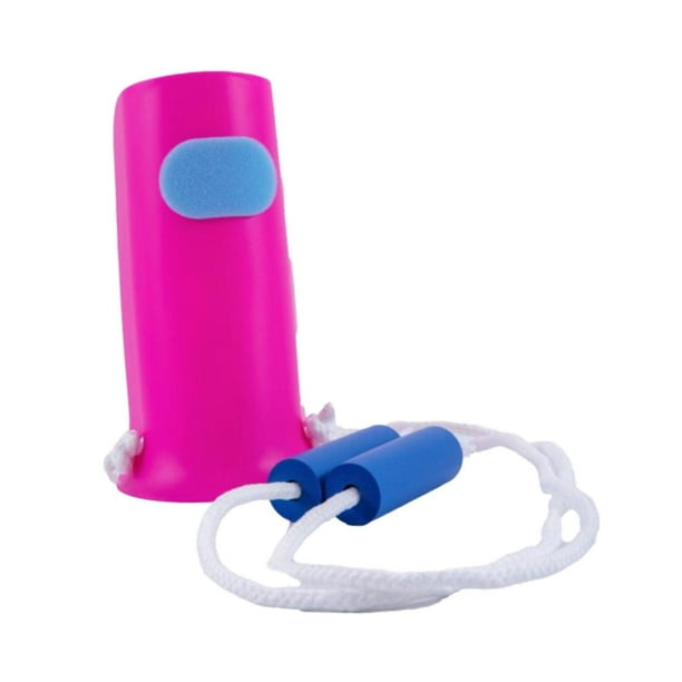 Ayuda para colocar calcetines, fácil de poner y quitar, sin necesidad de agacharse, con asas de espuma. Rosa roja