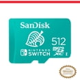 thumbnail image 2 of Memoria Micro SD 512GB SANDISK Nintendo Switch Oficial SDSQXAO-512G-GNCZN, 2 of 6