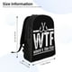 thumbnail image 3 of Mochila ligera para portátil, ¿dónde está el pez? Mochila para estudiantes de secundaria, preparatoria y universidad., 3 of 5