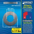 thumbnail image 2 of 2 Pack Ceramic Ring Magnets Ferrite Strong Magnetic Material Free&Fast Shipping., 2 of 5