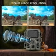 thumbnail image 4 of SuntekCam 24MP 1080P Mini Game Camera 4 Pack Trail Camera, Wildlife Waterproof Hunting Camera Trail Monitor, 4 of 11