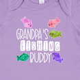 thumbnail image 4 of Inktastic Grandpa's Fishing Buddy with Colorful Fish Boys or Girls Baby Bodysuit, 4 of 5