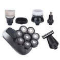 thumbnail image 3 of Rasoir pour Tête, Interface USB 3 Guides Peignes Rasoir Électrique Auto Broyage 8 Têtes de Coupe pour Usage Domestique, 3 of 8