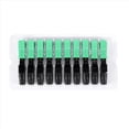 thumbnail image 4 of Conector de Fibra óptica Sc / de 50 Piezas Conector Rápido de Fibra óptica de Componente Monomodo Integrado-Negro + Verde, 4 of 5