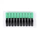 thumbnail image 4 of Conector de Fibra óptica Sc / de 50 Piezas Conector Rápido de Fibra óptica de Componente Monomodo Integrado-Negro + Verde, 4 of 5