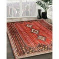 thumbnail image 3 of Ahgly Company Machine Washable Indoor Rectangle Traditional Rust Pink Area Rugs, 2' x 5', 3 of 7