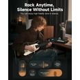 thumbnail image 6 of Donner HUSH X PRO Electric Guitar Kit - Smart Travel Guitar with Dozens of Preset Combinations, 7 Tone Sim Options, White-Luxe, 6 of 9