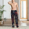 thumbnail image 2 of Rateoe Thanksgiving Pattern Men’s Ultra-Soft Comfy Pajama Lounge Pants Sleepwear,Comfortable Lounge Wear,lightweight Pajamas, Casual Home Wear-X-Large, 2 of 6