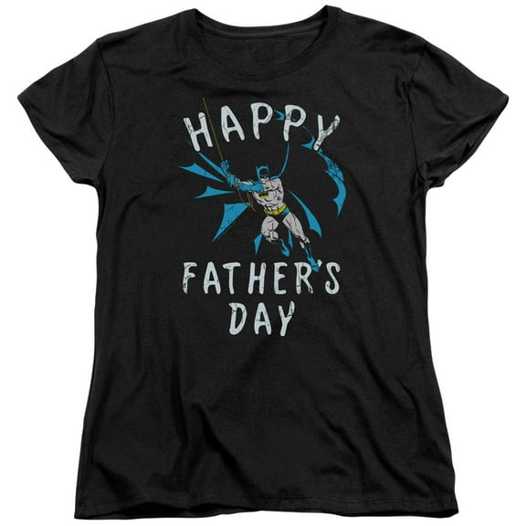 Batman - Fathers Day - Women's Short Sleeve Shirt - Large