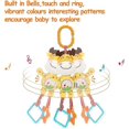 thumbnail image 2 of Juguetes para bebés de 0, 3, 6, 9, 12 meses, cascabeles para bebés, sonajeros para bebés, cochecito de desarrollo temprano de felpa suave, juguetes para bebés, regalos de cumpleaño, 2 of 5