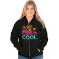 thumbnail image 3 of I Used to Be Cool Funny Mom Minivan Zip Hoodie Sweatshirt Women Brisco Brands L, 3 of 6