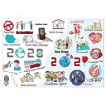 thumbnail image 1 of TFixol 1000Pcs Puzzle 2020/2021 Commemorative DIY Puzzle Home Parent-children Interactive Toy Gift, 1 of 7