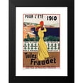 thumbnail image 2 of Leonetto Cappiello 11x14 Black Modern Framed Museum Art Print Titled - For Summer (1910), 2 of 5