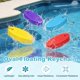 thumbnail image 5 of Uxcell 3 llaveros flotantes de espuma PU, impermeables para deportes acuáticos, verde/púrpura/rojo rosa, 5 of 7