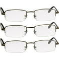 thumbnail image 2 of TruVision Readers 9509 Reading Glasses 1/3 PK, Men and Women +1.00-4.00, 2 of 10