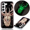 thumbnail image 1 of Phone Case For Samsung Galaxy A14 5g, Luminous Noctilucent Imd Pattern Printing Soft Tpu Phone Cover, 1 of 1