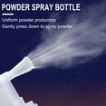 thumbnail image 4 of PEONAVET Spray Bottle Powder Spray Bottle, Powder Puffer Bottle, Powder Puffer Bottle For Dry Shampoo, Refillable Shampoo Bottles Barber Accessories, 4 of 9