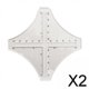 thumbnail image 1 of Regla de densidad transparente de PVC perfecl para adultos 2xPVC 2 piezas, 1 of 8