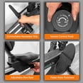 thumbnail image 5 of SereneLife Smart Rowing Machine - Sports Training Row Machine w/ Auto Power-Off Battery Saving Function, Portable Folding Style, 5 of 7