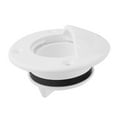 thumbnail image 2 of 2X Universal White Nylon Marine Boat Transom Deck Mount Drain Scupper Valve Screw Cap Bung Stopper Replacement, 2 of 6