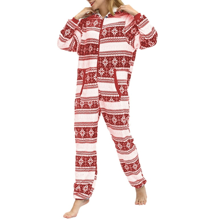 Womens onesie pajamas 2025 walmart