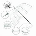 thumbnail image 3 of Clear Bubble Umbrella, Stick, 10 Pack, 3 of 7