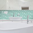 thumbnail image 4 of 16 piezas de pegatinas para cocina y baño, color azul claro, 4 of 5