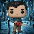 thumbnail image 3 of Evil Dead 40th Anniversary by Funko POP! Movies Ash with Bloody Chase Vinyl Figure, 4.15", 3 of 5