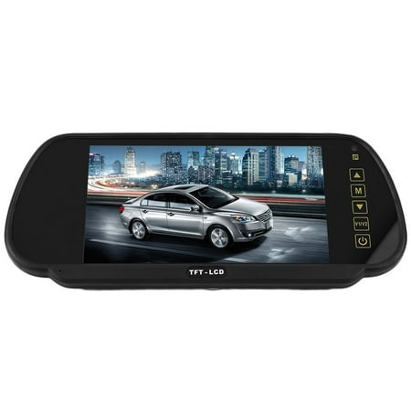 7inch LCD Car Rear View Backup Monitor And Wireless IR Night Vision Camera